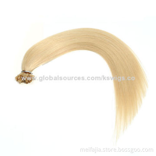 Nail Tip Hair Extension, 100% Natural Human Hair, No Chemical Process, Full Cuticle Aligned
